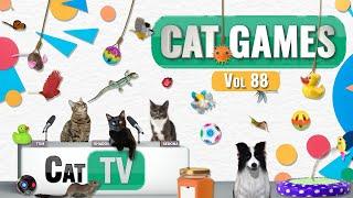 CAT Games | Ultimate Cat TV Compilation Vol 88 | 4 HOURS  