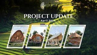 Vile din bambus: în interiorul dezvoltării remarcabile din Mandala Eco-Village - Actualizare de construcție aprilie 2024