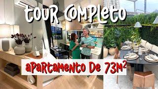 TOUR COMPLETO PELO APARTAMENTO COM GARDEN | PROJETO INSPIRADOR | VALE A PENA! DEU VONTADE | VLOG