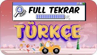 4. Sınıf Türkçe 1. Dönem Full Tekrar  #2023