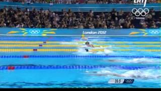 Gold medal Lithuania Ruta Meilutyte London 2012 - Women's 100m Breaststroke Final