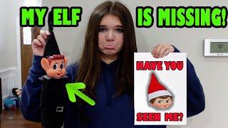 My Elf On The Shelf Is MISSING!!! *GASP*