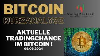 BITCOIN KURZANALYSE - aktuelle Tradingchance im Bitcoin