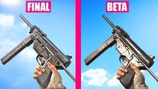 Call of Duty WW2 - FINAL vs BETA Weapons Comparison