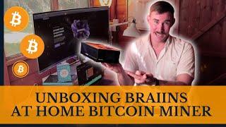 Unboxing Mini Bitcoin Miner  ️ Braiins BMM100 - MINE BITCOIN EASILY AT HOME