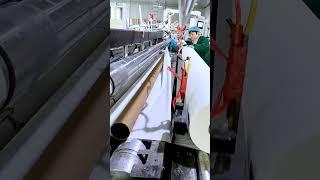 Jumbo Roll Toilet Paper Production! High-Speed Manufacturing#shorts #tissue #tissuepaper