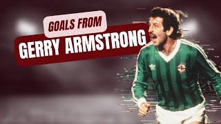 A few career goals from Gerry Armstrong