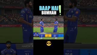 Hardik Pandya tried to teach Bumrah in Real Cricket 24 | mi vs gt in rc24 ipl 2024 #shorts #rc24