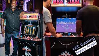 Arcade1Up Shaq Edition NBA Jam New Arcade Cabinet - Gaming News Flash