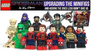 UPGRADING the LEGO Spider-Man: No Way Home Final Battle Minifigs + Adding Ones We SHOULD'VE GOTTEN!