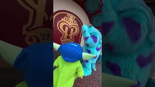 Mike and Sulley make a scary good team  #monstersinc #disneyland #disneycharacter #mikeandsulley