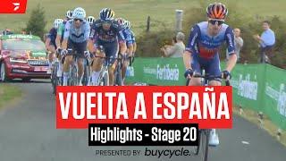 Vuelta a España 2024 Stage 20 Highlights