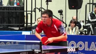 Jeff Lin Huang, Men's Singles Finals, US National Table Tennis Championships