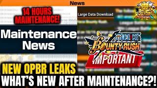 NEW One Piece Bounty Rush Maintenance Break UPDATE LEAKS!! - NEW STEAM?! | OPBR LEAKS