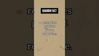 Curious Fact About Gold #shorts #facts #science #nature