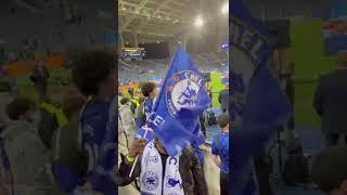 Nigerians In The Stadium Celebrating Chelsea’s Victory