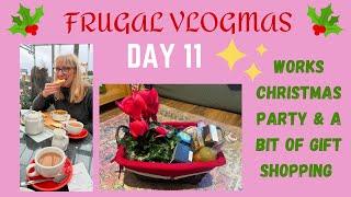 Frugal Vlogmas 11: a festive little shopping trip