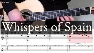 Whispers of Spain - Full Tutorial with TAB - Robert Lunn