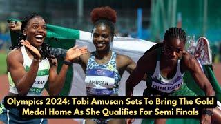 Watch Full video: Tobi Amusan Sets To Bring The Gold Medal Home As She Qualifies For Semi Finals