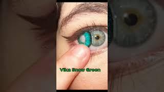 Contact Lens Lagane Ka Tarika /How To Apply Contact Lenses (Easy & Simple) #contactlenses​ #shorts