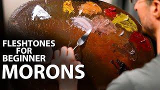 Limited Palette Fair Skin Fleshtones for Butthole Beginner Morons