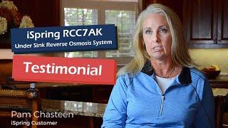 Testimonial | iSpring RCC7AK NSF Certified Reverse Osmosis Water Filter System with Alkaline Filter