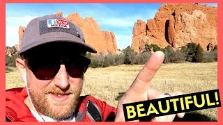 Walking In The Garden Of The Gods