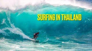 Surfing in Thailand