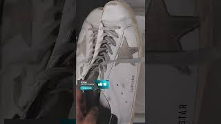 GOLDEN GOOSE UNBOXING! SuperStar White Blue Leather Sneakers