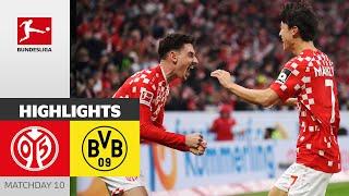 Mainz Gets Another Win vs BVB! | Mainz 05 - Borussia Dortmund 3-1 | Highlights | MD 10 – Bundesliga