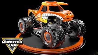 El Toro Loco now sports consistent and more vibrant flames and a more narrow nose! #MonsterJam