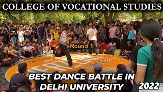 BBOY DRAW vs PIYUSH | CVS ZESTSTREET | Best Street Dance Battle | DU Fest | Tatva