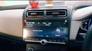 Hyundai Creta || Bluelink Voice Activation ||  Sunroof || AC || #Shorts