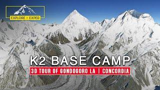 K2 basecamp 3D Tour | Gondogoro La 3D Tour | Concordia | Askole to Hushe | ExplorenExped | Epi-3