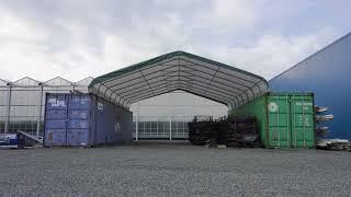 TMG-ST3040C Peaked Roof Container Shelter - Product Demo & Customer Spotlight