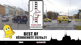 45 CRAZY situations in Czech tram dashcam