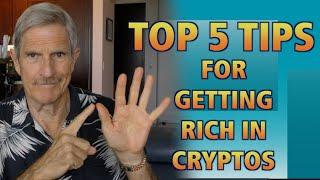 Top 5 Tips For Getting Rich In Cryptos #crypto #tips