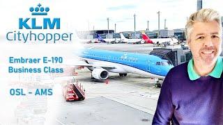 Worth paying extra? KLM Cityhopper BUSINESS CLASS flight review