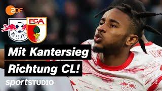 RB Leipzig – FC Augsburg Highlights | Bundesliga, 33. Spieltag 2021/22 | sportstudio