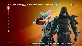 Fortnite Item Shop Today Batman Skin & Karuta Harley Quinn