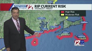 WPRI 12 Weather Forecast 9/18/24  Cool Damp Thursday