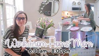 Work From Home Mom Vlog | Day In The Life of a Mom