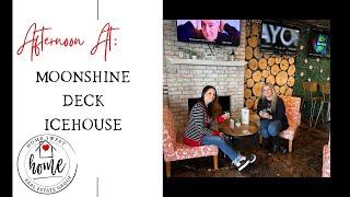 Moonshine Deck Icehouse: Afternoon with The Home Sweet Home Group!