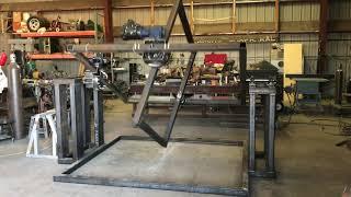 Our Solar Powered Rotational Molding Machine in the Making