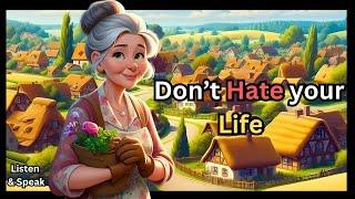 Don't hate your Life |learn english through story |improve English speaking skills everyday