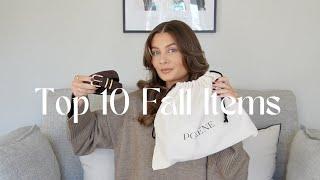 TOP 10 FALL PURCHASES | MANGO, RHODE & POLENE | Amy Beth