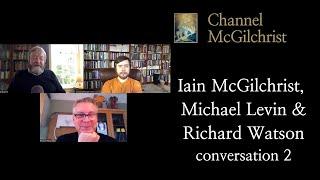 Iain McGilchrist, Michael Levin and Richard Watson conversation 2