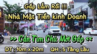 Thông Tin Khẩn Từ 1 Chủ Nhà Tại Bình Dương| Cần Bán Gấp Căn Nhà (10m x 20m) Mặt Tiền Đường Chính KD