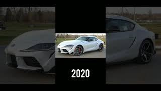 Evolution of toyota Supra car (1980-2023) #shortvideo #viral #shots