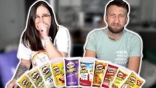 Japanese Pringles Taste Test with Gavin Free - Meg Turney